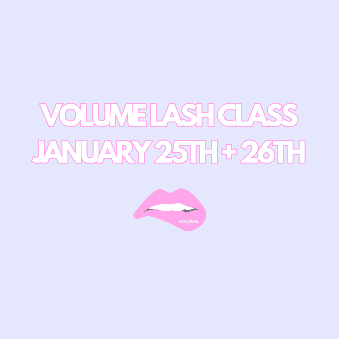 XO Lover Volume Lash Class