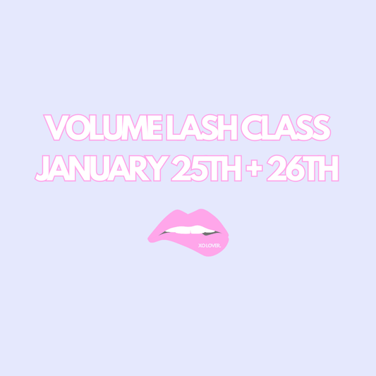 XO Lover Volume Lash Class